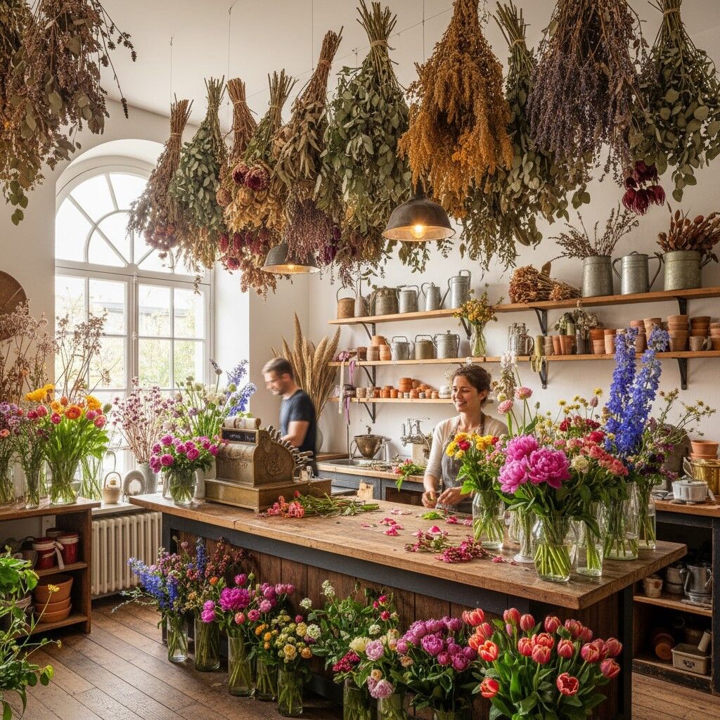 Projet de Fleuriste - Photo 1